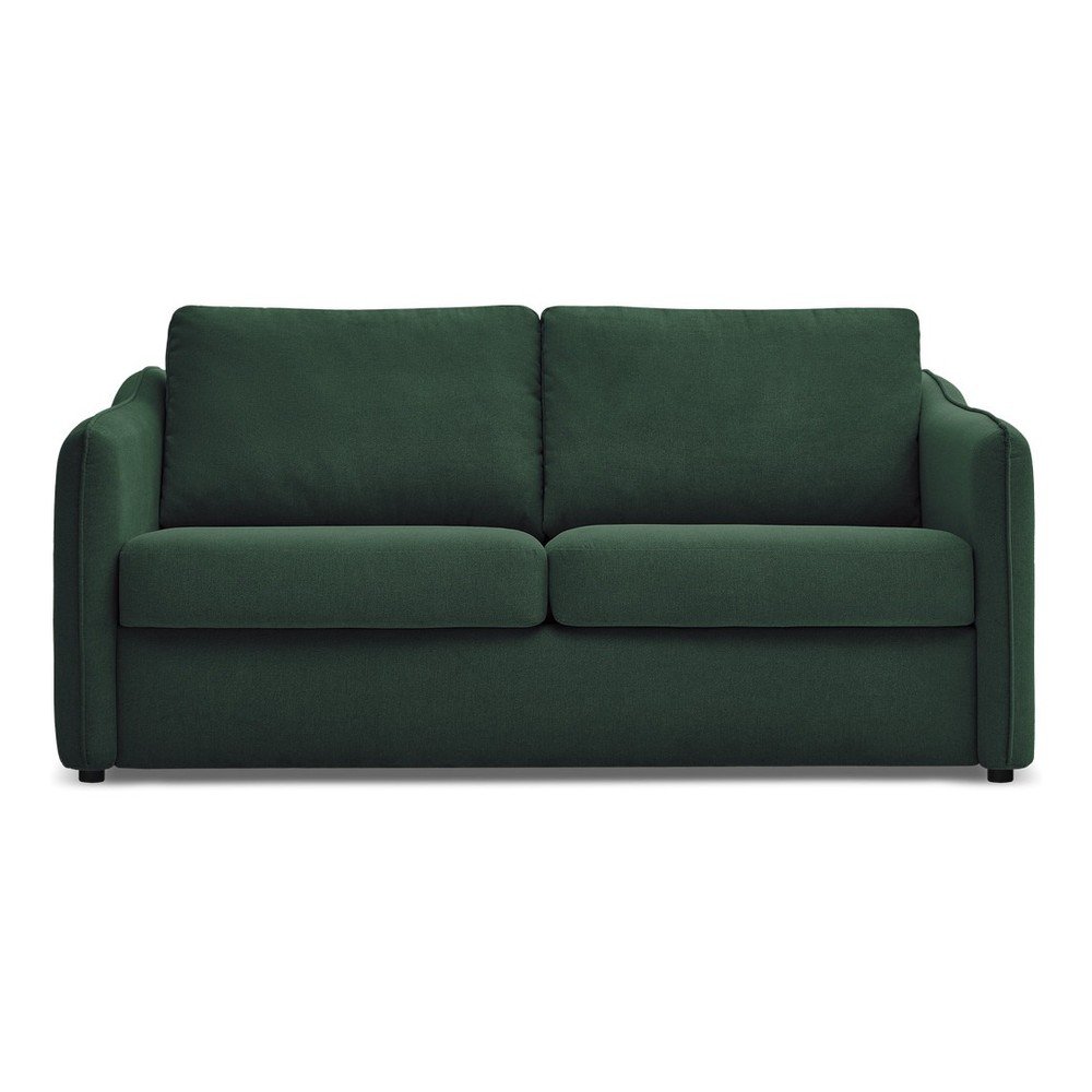 E-shop Zelená pohovka na každodenné spanie/rozkladacia 178 cm Lenny – Bobochic Paris