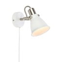 Biele nástenné svietidlo Markslöjd Alton