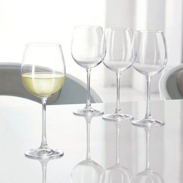 Sada 4 pohárov na biele víno z krištáľového skla Nachtmann Vivendi Premium White Wine Goblet Set, 387 ml-image-1