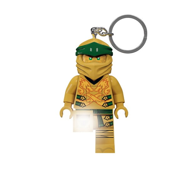 Svietiaca kľúčenka LEGO® Ninjago Legacy Gold Ninja