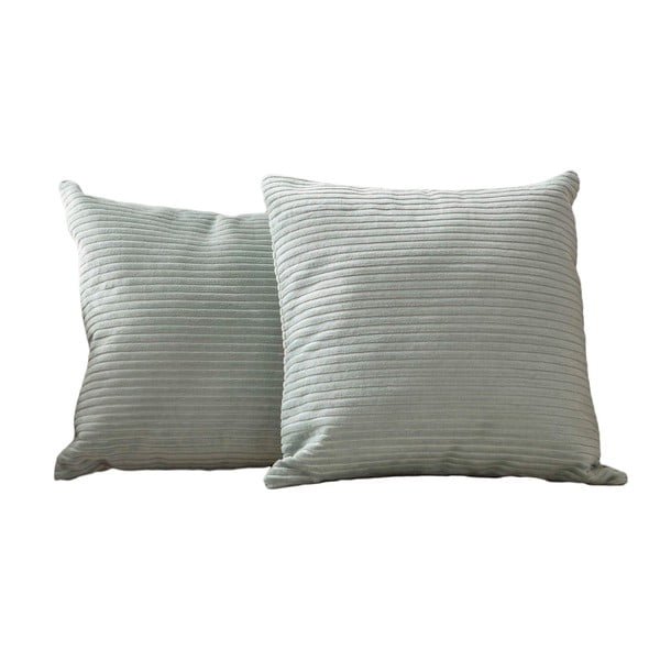 Menčestrové obliečky na vankúše v súprave 2 ks 43x43 cm – Mioli Decor