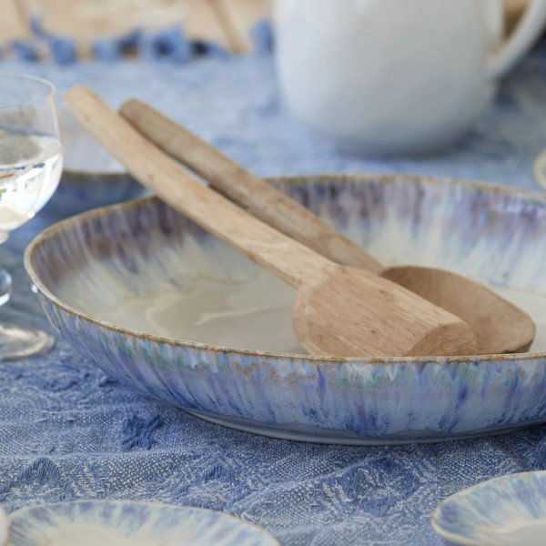 Modrá kameninová misa na ovocie Costa Nova Brisa, ⌀ 36 cm-image-1