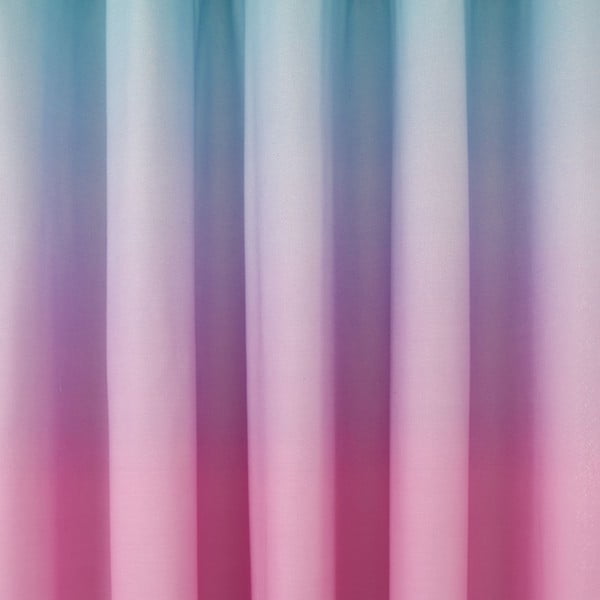 Ružový/fialový detský záves 2 ks 168x183 cm Ombre Rainbow Clouds – Catherine Lansfield-image-2