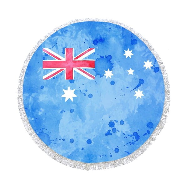 Guľatá plážová osuška Homemania Australia Flag, Ø 150 cm