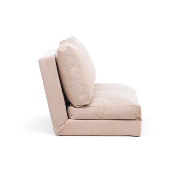 Krémová rozkladacia pohovka 120 cm Taida – Balcab Home-image-1