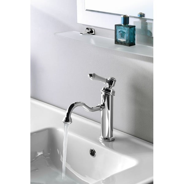 Stojančeková umývadlová batéria v lesklej striebornej farbe Vienna – Sapho-image-2