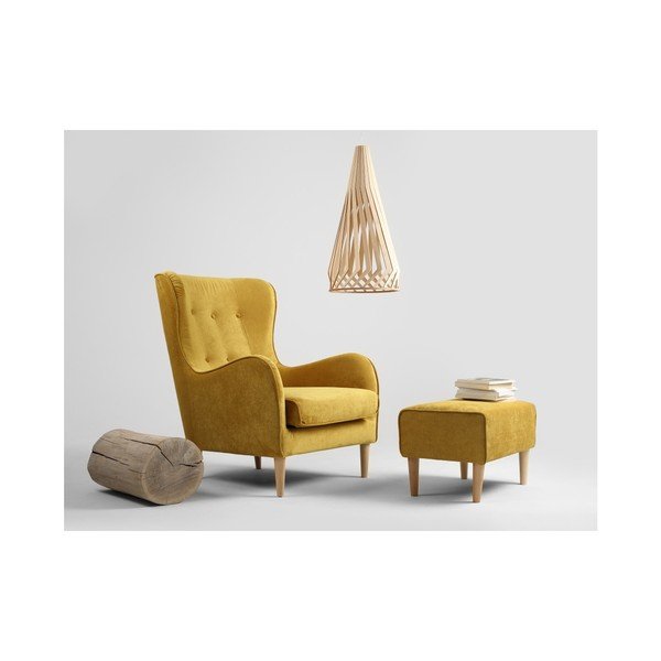 Žlté kreslo Custom Form Cozyboy-image-3