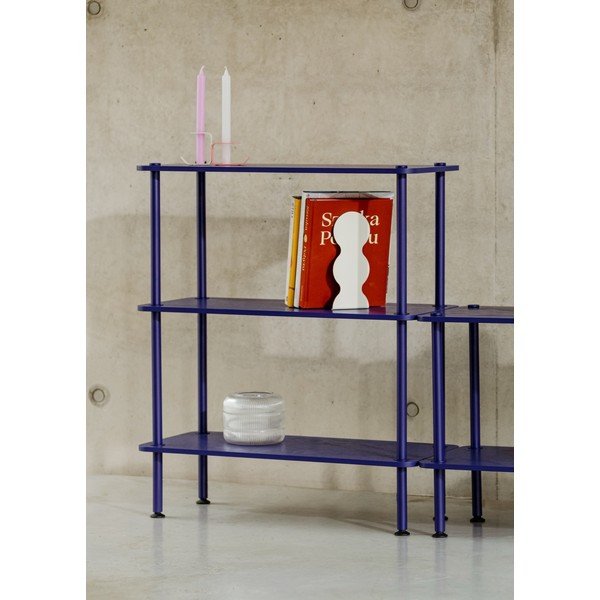 Regál v dekore duba v prírodnej farbe 80x90,5x35 cm Teidi – noo.ma-image-1