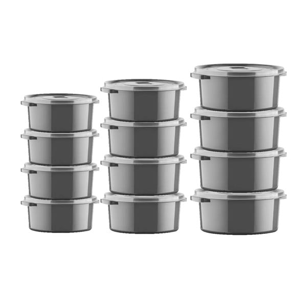 Potravinové škatuľky v súprave 12 ks – Hermia