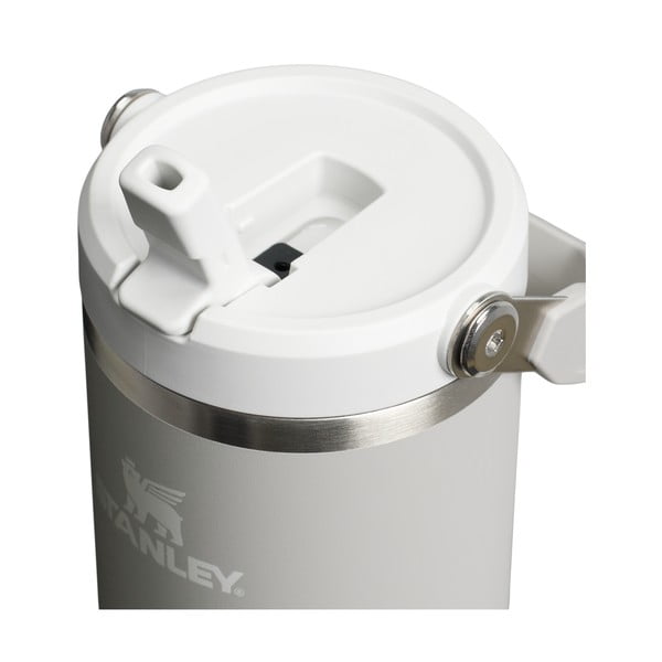 Sivobéžová termoska z nehrdzavejúcej ocele 890 ml IceFlow™ Flip Straw 2.0 Tumbler Ash – Stanley-image-2