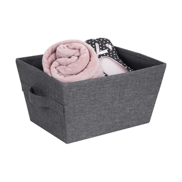 Sivý úložný koš Bigso Box of Sweden Tap, 26 x 19 cm-image-2