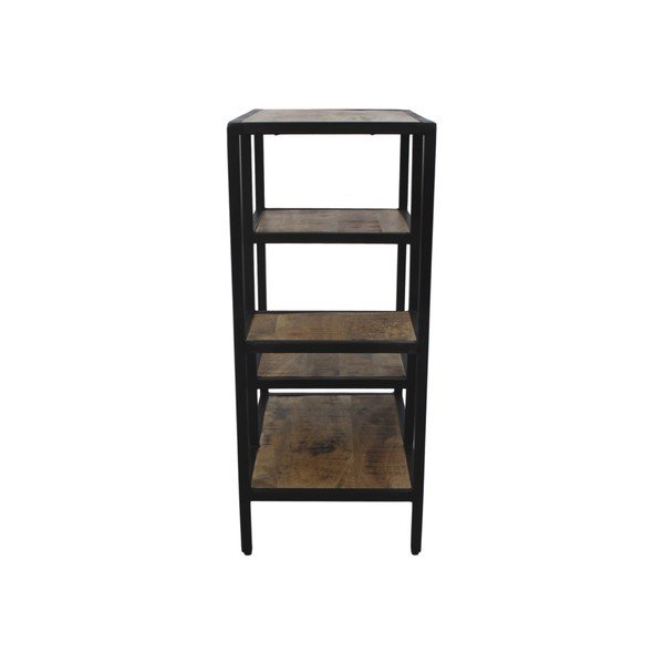 Knižnica z mahagónového dreva HSM collection Levels, výška 80 cm-image-1