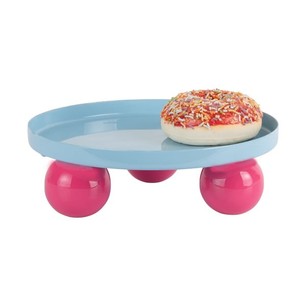 Kovová dekoratívna tácka ø 20 cm Double Funky – PT LIVING-image-2