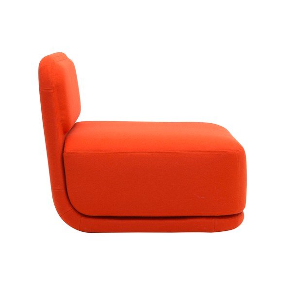 Oranžové kreslo Softline Standby Low-image-3