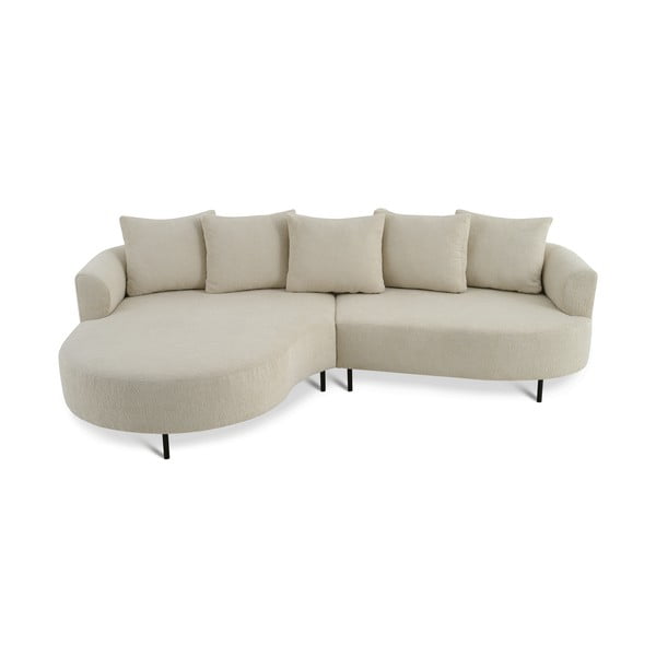 Béžová rohová pohovka (ľavý roh) Vitoria – Scandic-image-2