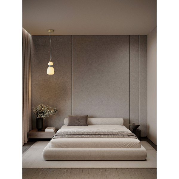 Biele/v zlatej farbe kovové LED závesné svietidlo so stmievačom s porcelánovým tienidlom/so skleneným tienidlom ø 17 cm Palo – Nova Luce-image-2