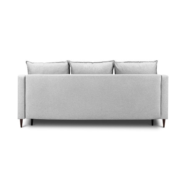 Svetlosivá rozkladacia pohovka s úložným priestorom Mazzini Sofas Ancolie, 215 cm-image-3