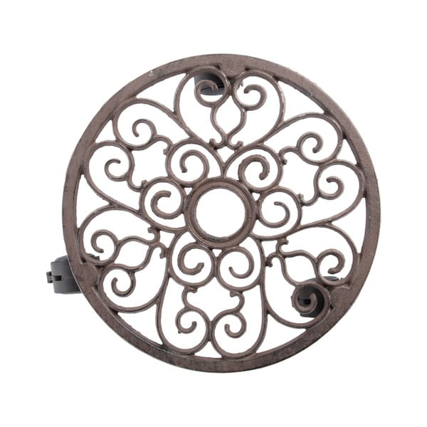 Kovový pojazdný podstavec pod kvetináč ø 29 cm – Esschert Design-image-4