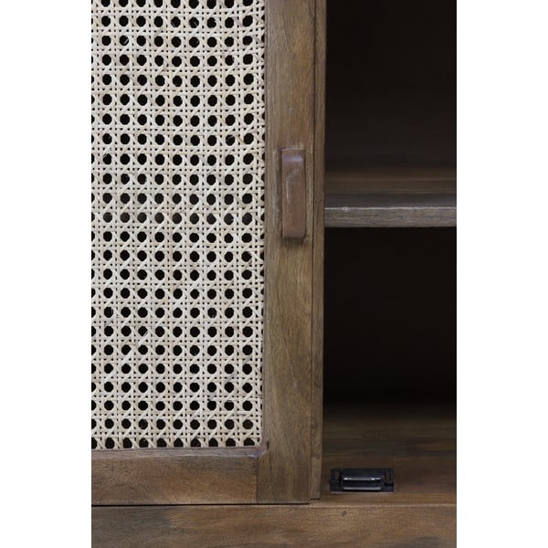 Hnedá komoda z mangového dreva 88x84 cm Nipas - Light & Living-image-4