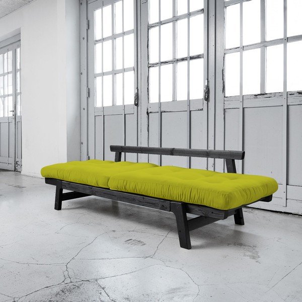 Rozkladacia pohovka Karup Step Black/Pistacio-image-2