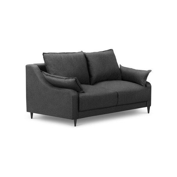 Tmavosivá pohovka Mazzini Sofas Ancolie, 150 cm-image-2