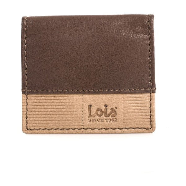 Kožená peňaženka na drobné Lois Brown, 8x7 cm