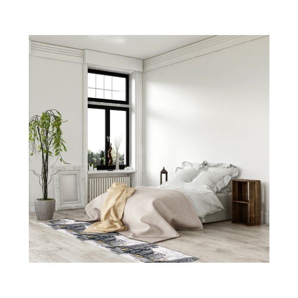 Vysokoodolný behúň Webtappeti New York, 58 × 190 cm