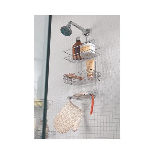 Závesný kovový stojan do kúpeľne Metaltex Caddy-image-2