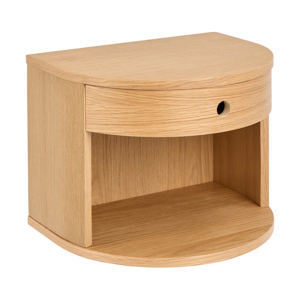 Nočný stolík v dekore duba v svetloprírodnej farbe Paron – Actona-image-2