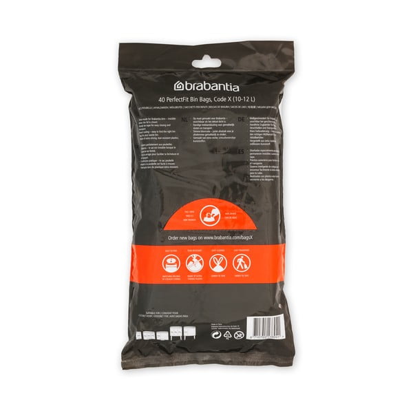 Vrecia na odpadky v súprave 40 ks 12 l PerfectFit X – Brabantia-image-4