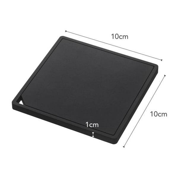 Čierna podložka pod horúce nádoby YAMAZAKI Tower Square-image-3