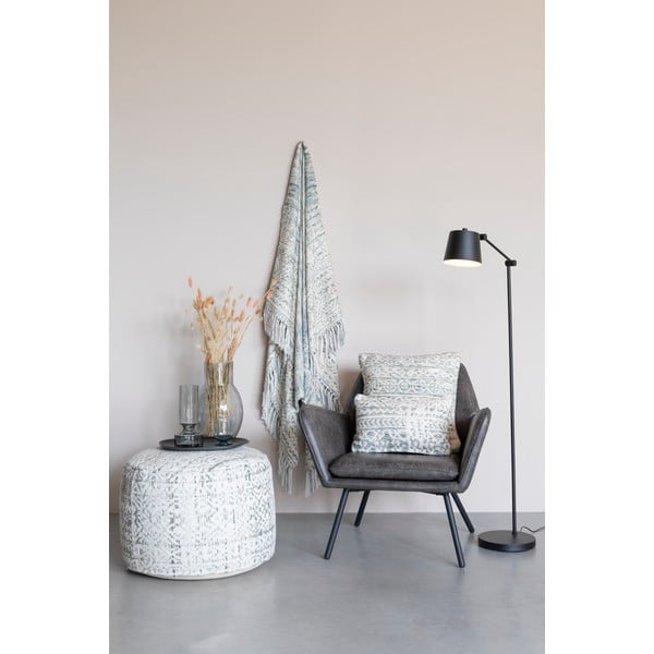 Farebný vankúš White Label Liv Blue, 30 x 50 cm-image-3