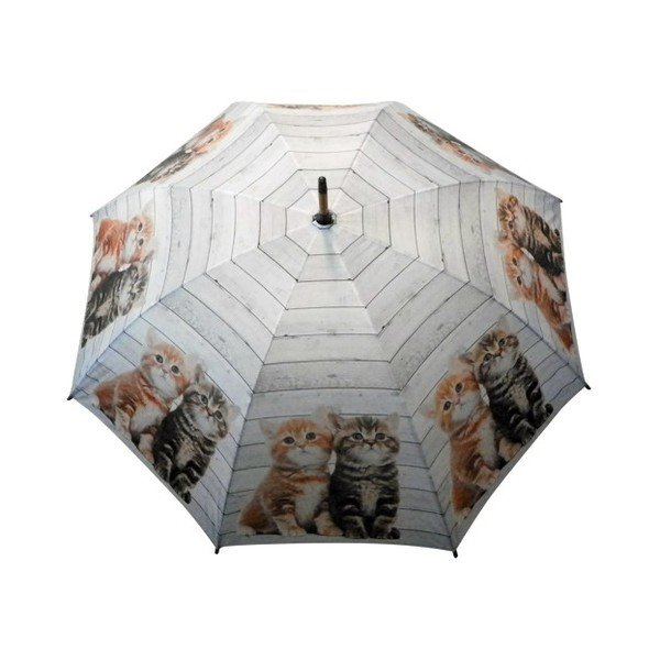 Dáždnik Scaffold Wood Kittens Red-image-2