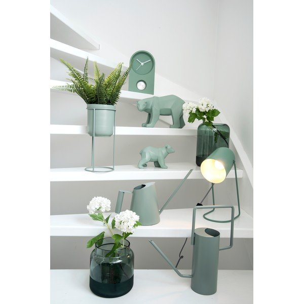 Zelená kovová kanvička PT LIVING Grace, výška 20 cm-image-1