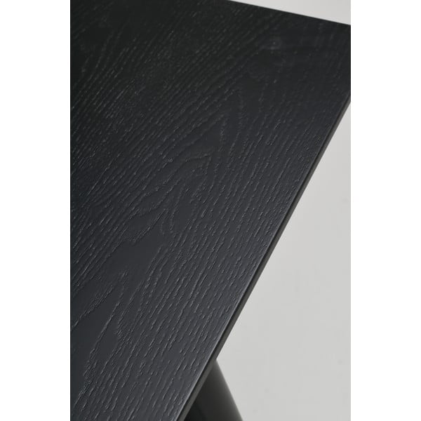 Čierny jedálenský stôl Rowico Lotta, 140 x 90 cm-image-4