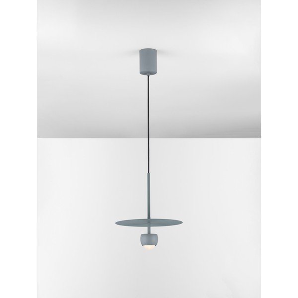 Sivomodré hliníkové LED závesné svietidlo ø 30 cm Edem – Nova Luce-image-4