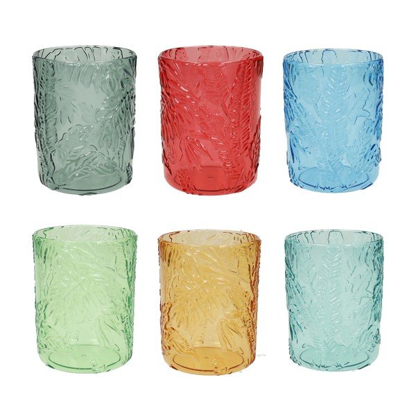 Poháre v súprave z akrylu 6 ks 400 ml Tropical – Brandani
