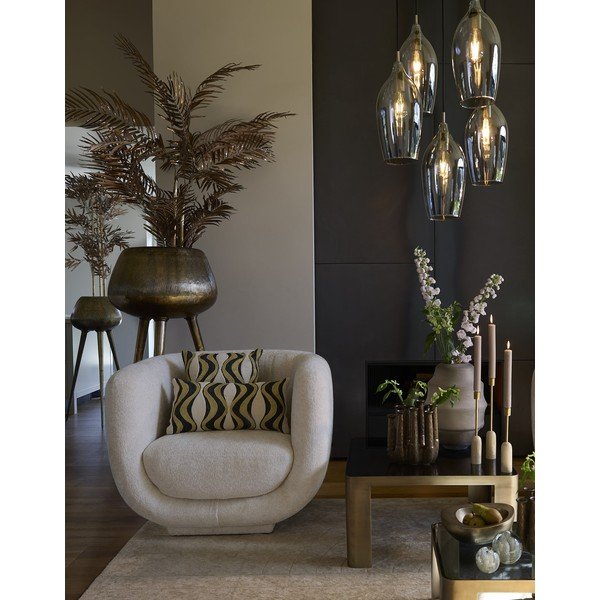 Krémové kreslo Kialy – Light & Living-image-1