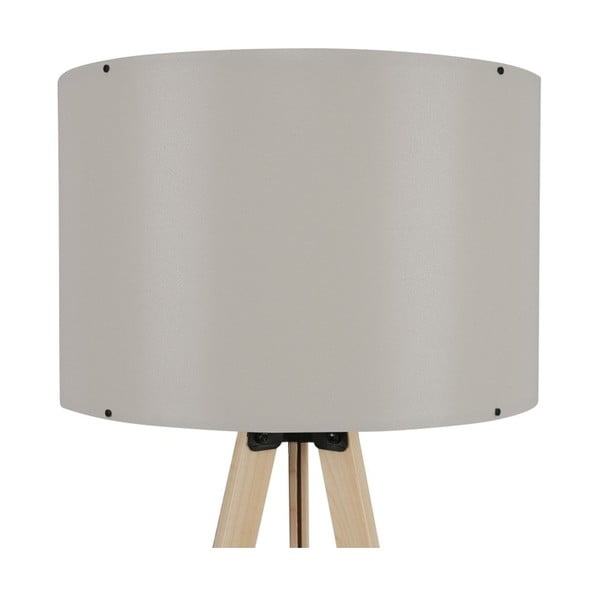 Stojacia lampa s bielym tienidlom Aiden-image-2