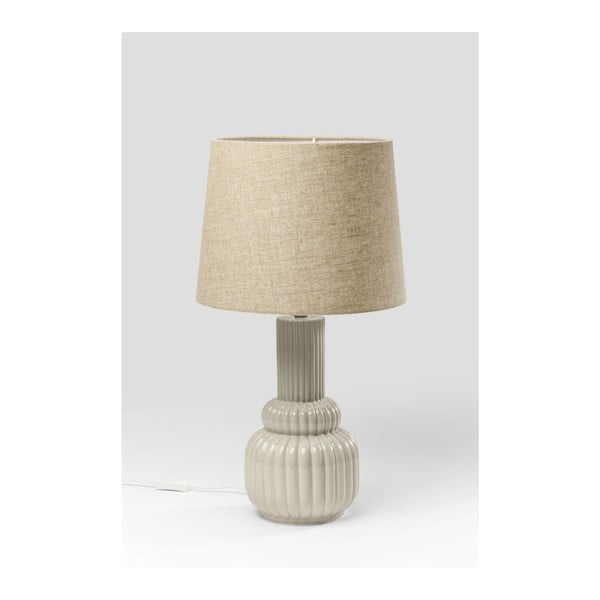 Sivá stolová lampa Kare Design Cosy
