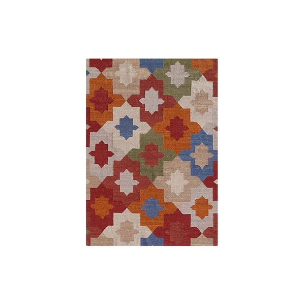 Vlnený koberec Kilim No. 702, 155x240 cm