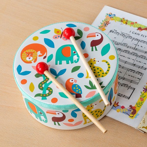 Hudobná hračka Drum Wild Wonders – Rex London-image-1