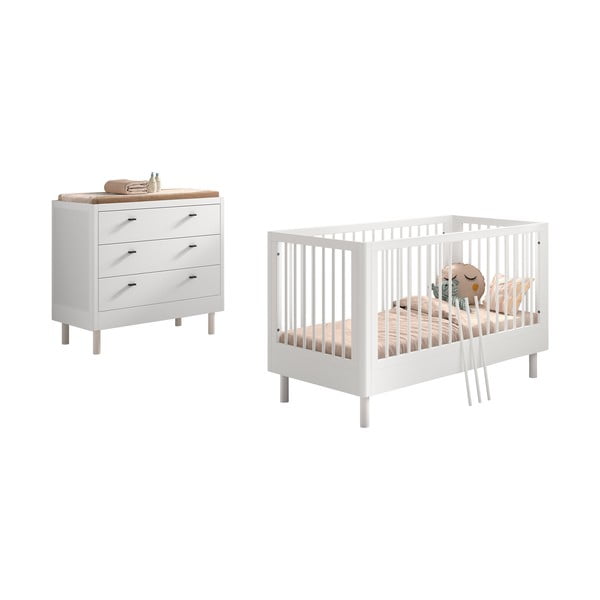 Súprava detského nábytku z bukového dreva 2 ks Forrest – Vipack