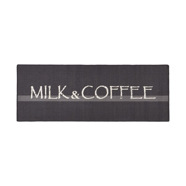 Sivý kuchynský behúň Hanse Home Milk &amp; Coffee, 67 x 180 cm-image-1