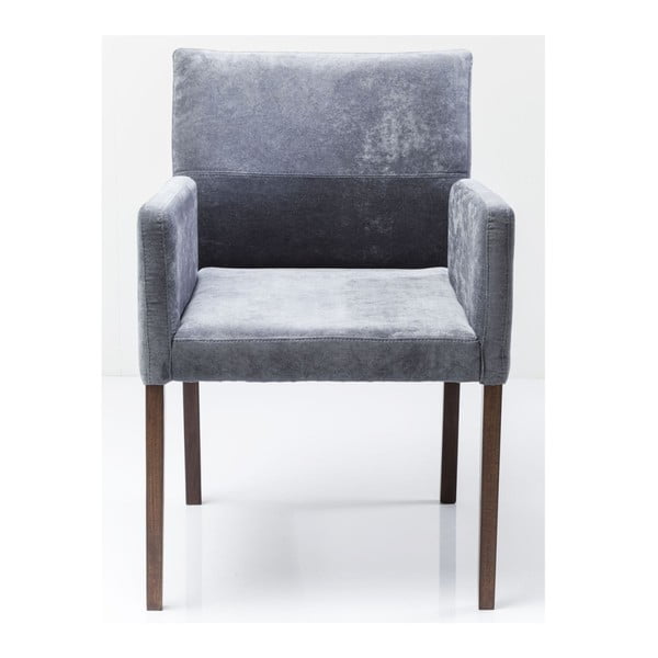 Sivomodrá stolička Kare Design Mira