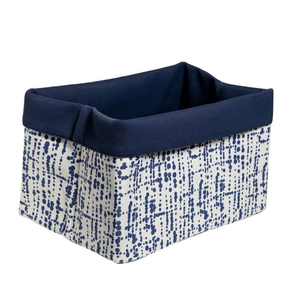 Modrý textilný kôš Cosy & Trendy  Magic, 43 x 31 x 27 cm