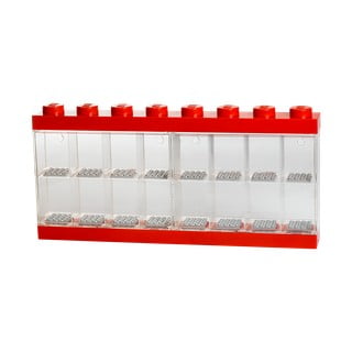 Červená zberateľská skrinka na 16 minifigúrok LEGO®