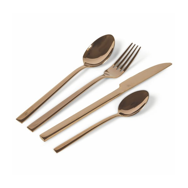 Oceľový príbor v medenej farbe 24 ks Lexington - VDE Tivoli 1996-image-4