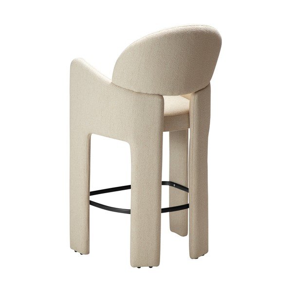 Béžová barová stolička (výška sedadla 68,5 cm) Aole – DAN-FORM Denmark-image-4