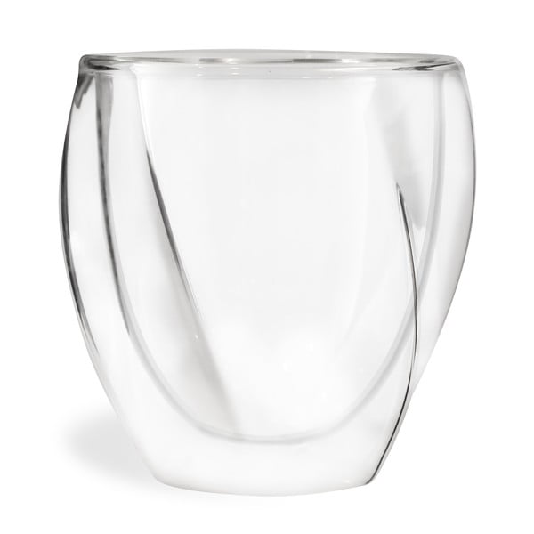 Dvojstenné hrnčeky na cappuccino v súprave 2 ks 250 ml Cristallo – Vialli Design-image-4